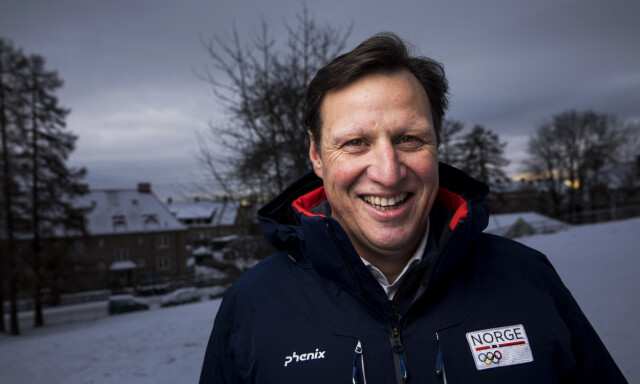image: Tom Tvedt eneste representant fra NIF-styret i Pyeongchang